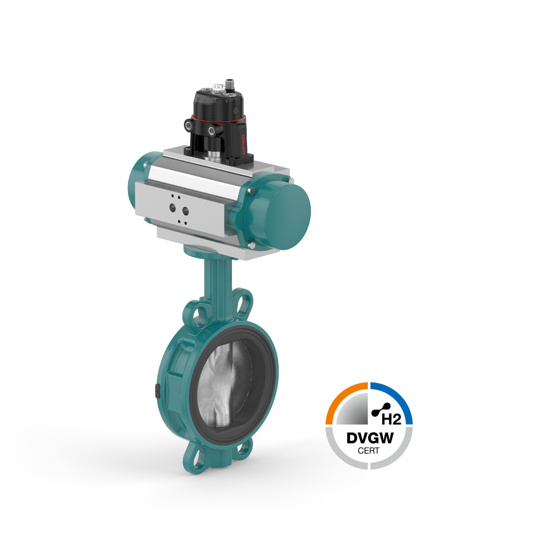 ufmウエダ　カンタータ2400 GEMÜ butterfly valves certified for hydrogen applications